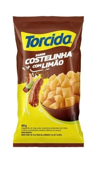 Torcida Sabor Costelinha Com Limão 35g