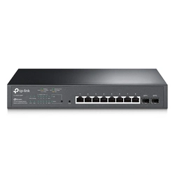 Switch Tp-link Smart Gigabit 8 Portas Poe+ 2 Sfp Tl-sg2210mp