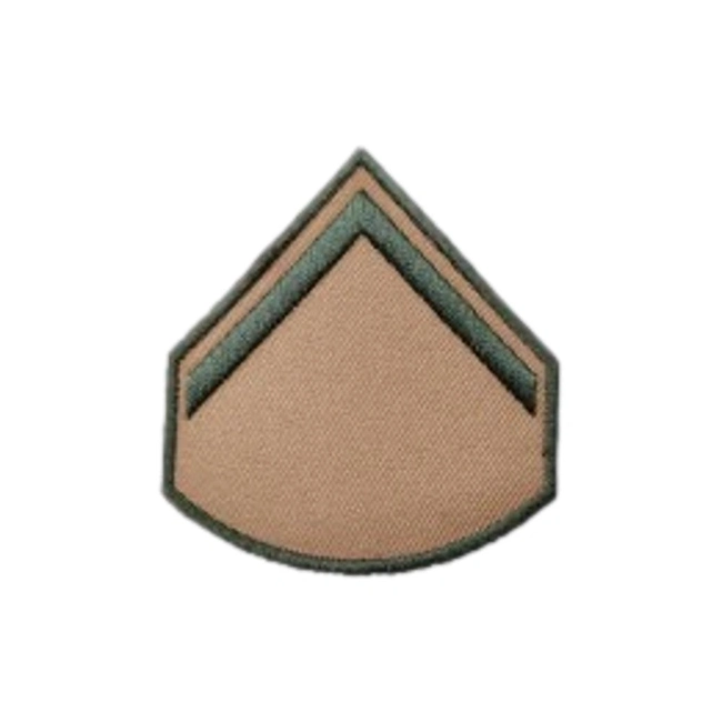 Divisa Bordada Bege (Par)