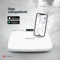 Balança Bioimpedância 55 Análises Corporais Digital e com Bluetooth V1
