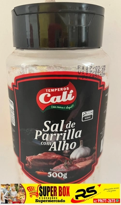 Temperos Cali Sal De Parrilla Com Alho 500g