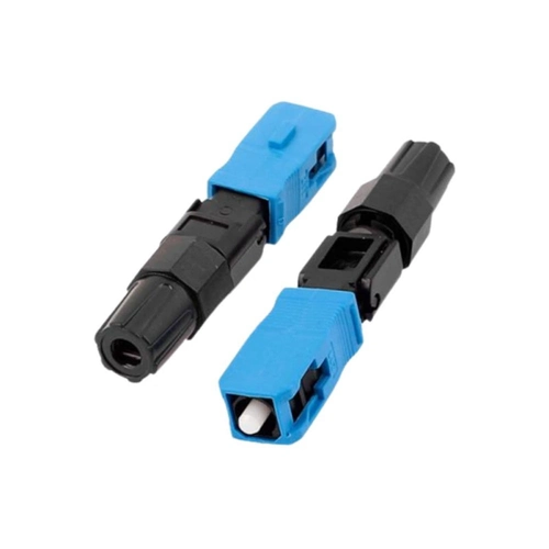 Conector Optico t Rosca Sc-upc - Azul