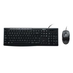 Kit Teclado e Mouse Logitech MK200, Membrana, Sem Fio, ABNT2 - 920-002718