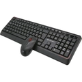 Kit Teclado e Mouse Sem Fio C3tech W70bk Preto