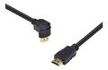 Cabo Hdmi 2.0 4k Ultra 3d 1 Conector 90º 2 Metros - H2090-2