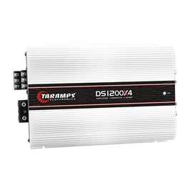 Modulo De Potencia Taramps Ds-1200x4 Compact 2r 1200w Rms 4 Canais