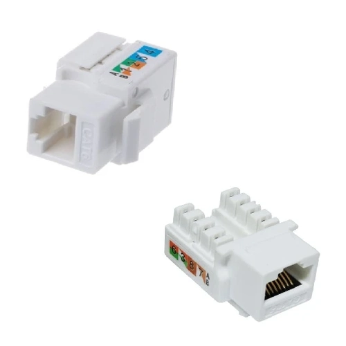 Adaptador Keystone Cat6 P/ Rj45 - Branco
