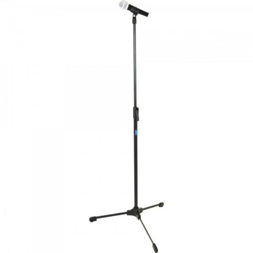 Pedestal Reto Para Microfone Ideal Para Estúdio Tpr Preto Ask