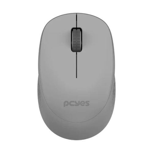 MOUSE SEM FIO MOVER GRAY 1600DPI - WIRELESS 2.4GHZ - SILENT CLICK - PMMWSCGY - PCYES