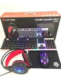 Combo Gamer Teclado/Mouse/Headset/Mousepad Tc3220 Hayom