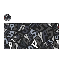 MOUSE PAD GAMER PCYES SIGNATURE EXTENDED BLACK VULCAN