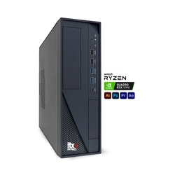 Computador Workstation SparkBase   Ryzen 5 5500, RTX Quadro T400, 16GB RAM, SSD 1TB, Gabinete Office Slim
