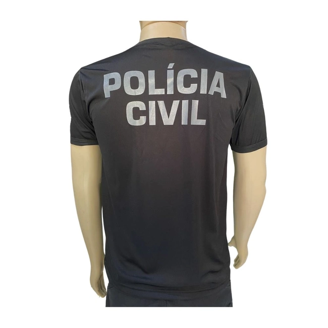 Camiseta Estampada Policia Civil SP