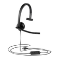 Headset Logitech H570e Mono Usb Para Videoconferência Preto - 981-000570