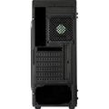 Gabinete Gamer Aerocool Shard Preto Rgb Lateral Acrílico
