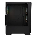 Gabinete Gamer Cougar MX430 Mesh RGB, Mid Tower, Vidro Temperado, ATX, Black, Sem Fonte, Com 3 Fans ARGB - 3851C60.0003