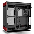 Gabinete Gamer Hyte Y60, mid Tower, 3x fans (3x120mm), Black/Red - CS-HYTE-Y60-BR
