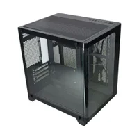 Gabinete Gamer K-mex Aquario Cg-l4re Curva Preto Micro Atx Sem Fan