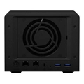NAS Synology Diskstation 6 baias DS620 Slim (Celeron J3355, 2GB DDR3, 6x HD/SSD de 2.5pol, 2x 1GbE LAN, sem discos)