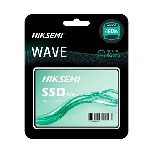HD SSD 480GB SATA III HIKSEMI - HS-SSD-WAVE