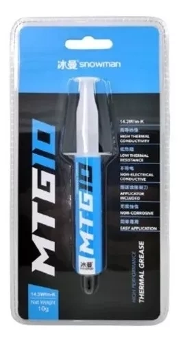 Pasta Térmica Snowman Mtg5,Alta Performance, 5G  - MTG5