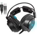 Headset Gamer Fortrek Vickers, Drivers 50mm, RGB, Preto, 70556