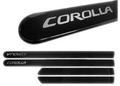 Friso Lateral Flash 5827 Corolla Preto 4 Pecas
