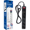 Filtro De Linha Clamper Com Proteção Dps 3p Energia 5 Tomada Preto - 84875