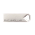 Pen Drive Multilaser Diamond 128gb Usb 2.0 Metalico - Pd853