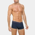 Cueca Lupo Boxer- Kit 2 Peças (Azul Royal/Azul Marinho)