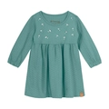 Vestido Cotton Texturizada Bordado Verde Brandili - Feminino