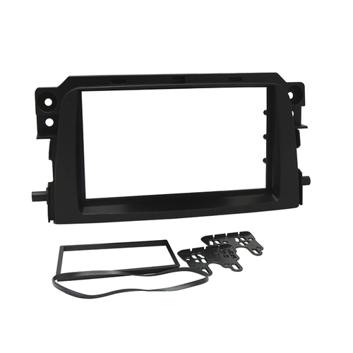 Moldura Fiamon 2 Din Mercedes/ Benz Smart 11 Preta