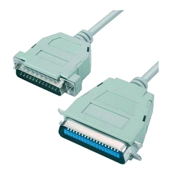 Cabo Paralelo Para Impressora Matricial 1,8m Cinza