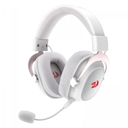 Headset Gamer Redragon Zeus Pro Branco Sem Fio 7.1 - H510W-PRO