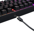 Teclado Mecânico Redragon Kumara Pro RGB Switch Preto - K552RGB-BRS-B