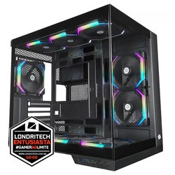 Computador Londritech Amd Ryzen 5 5600X, B550M, Memória 32GB, SSD 1TB, Vídeo 5050, Fonte 800W 80 Plus