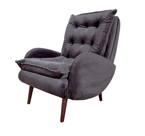 Poltrona Diandra Luxor Cinza