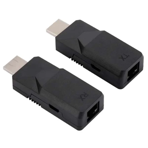 Adaptador Extensor Hdmi E Type-c Via Rj45 60m S/ Fonte Cat6 Ref. Ss-07