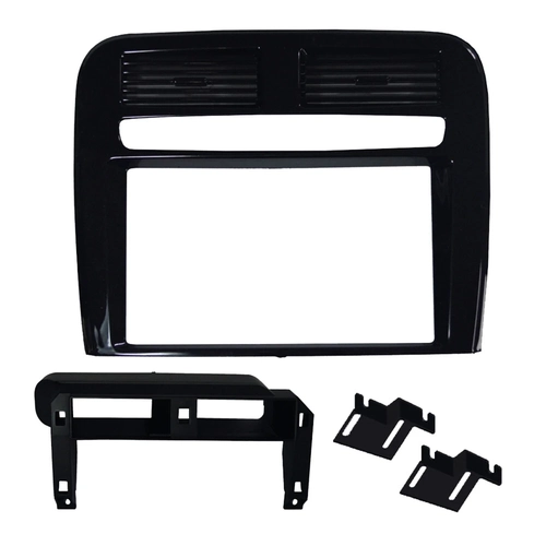 Moldura Fiamon 2 Din Fiat Punto 08/ 12 Black Piano