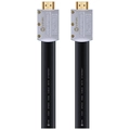 Cabo Hdmi 2.0 4k Ultra Hd 3d Conexão Ethernet Flat Com Conector Desmontável 5 Metros - H20fl-5