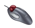Mouse Logitech Marble Trackman Usb/ps2 Prata 910-000806