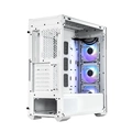 Gabinete Cooler Master Td500 Mesh V2 E-atx Lateral Vidro Temperado 3 Fans Argb Branco  - Td500v2-wgnn-s00