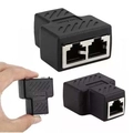 Adaptador Emenda Rj45 y 1 Femea P/ 2 Femeas Blindado Ref. Em-21