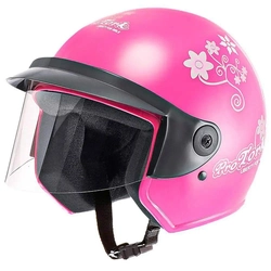 Capacete Moto Rosa Three Girls 58