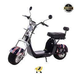 Scooter Eletrica Hawk Modelo X8 3000w Bat 60v 25ah 2 Lugares Bandeira England Ge.03