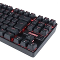 Teclado Mecânico TKL Neron Black Outemu Brown Hotswap LED Vermelho ABNT2 - PNOHBWV