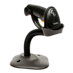 Leitor De Código De Barras Zebra Ls2208 Com Fio e Suporte - Ls2208-sr20007br-u