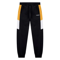 Calça Jogger Moletom Felpado Detalhe Lateral Onda Marinha - Masculina