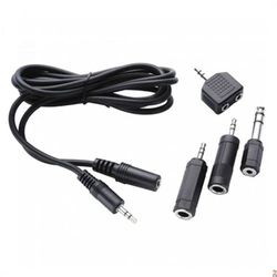Kit Adaptador, Cabo, P2, St+J2, St 1,80M Com 4 Adaptadores