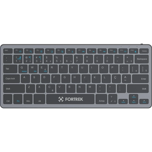 Teclado Office Fortrek Compact Bluetooth Preto - KB11